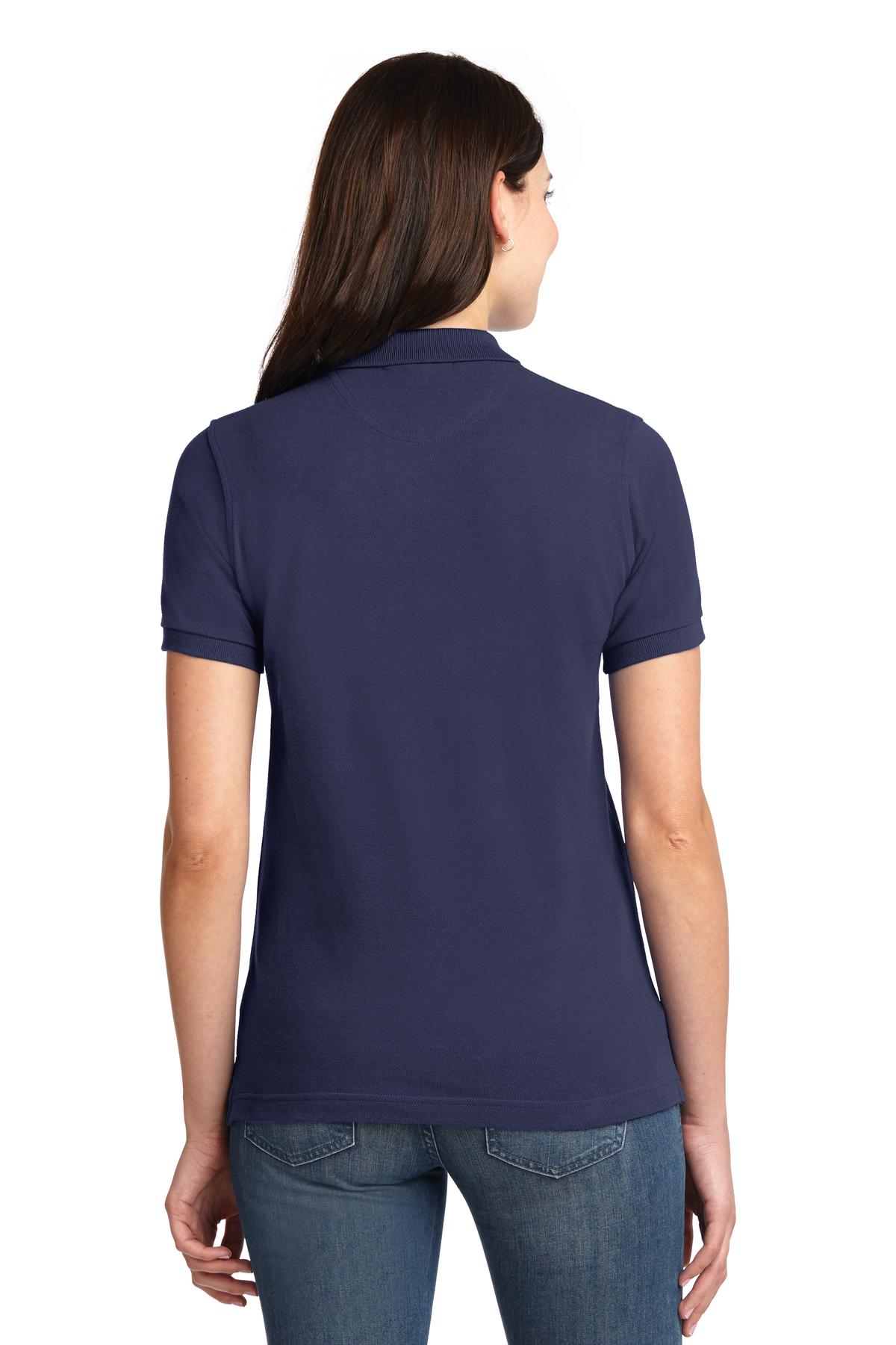 Port Authority® Women's Heavyweight Cotton Pique Polo
