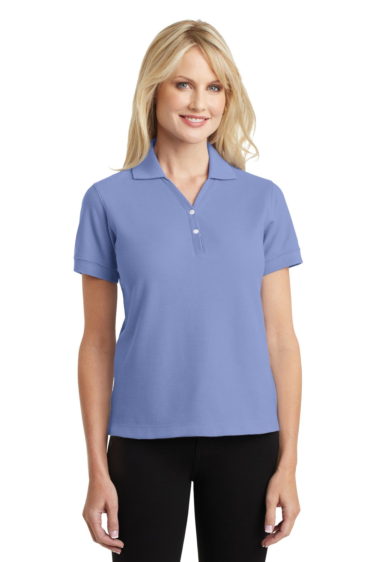Port Authority® Ladies 100% Pima Cotton Polo