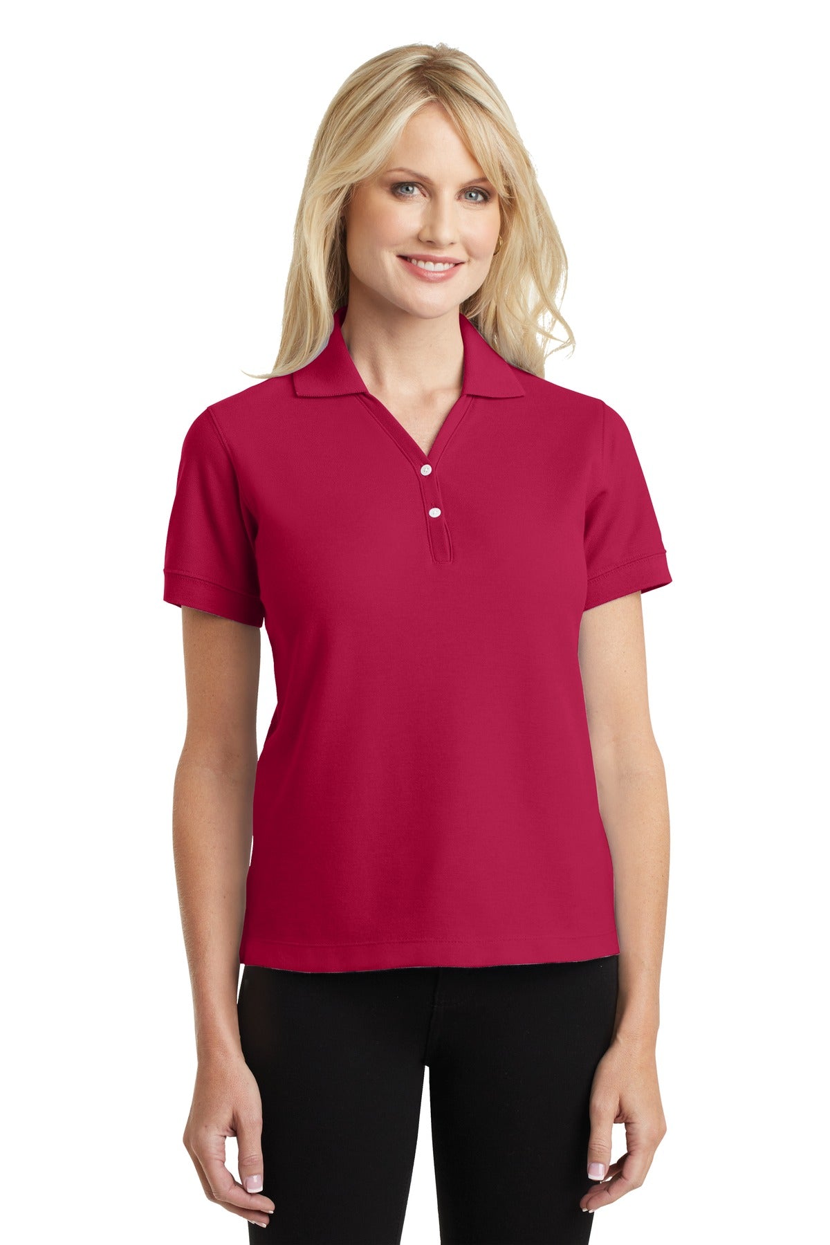 Port Authority® Ladies 100% Pima Cotton Polo