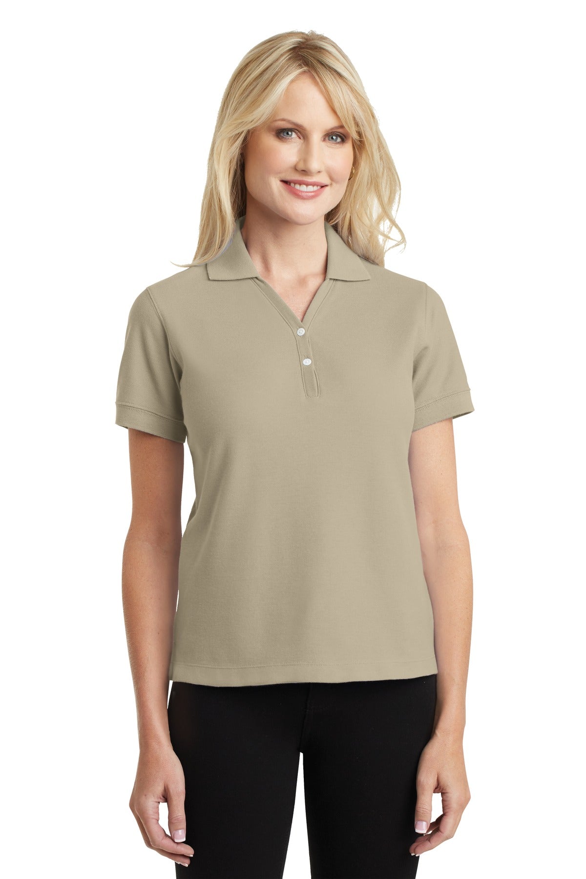 Port Authority® Ladies 100% Pima Cotton Polo