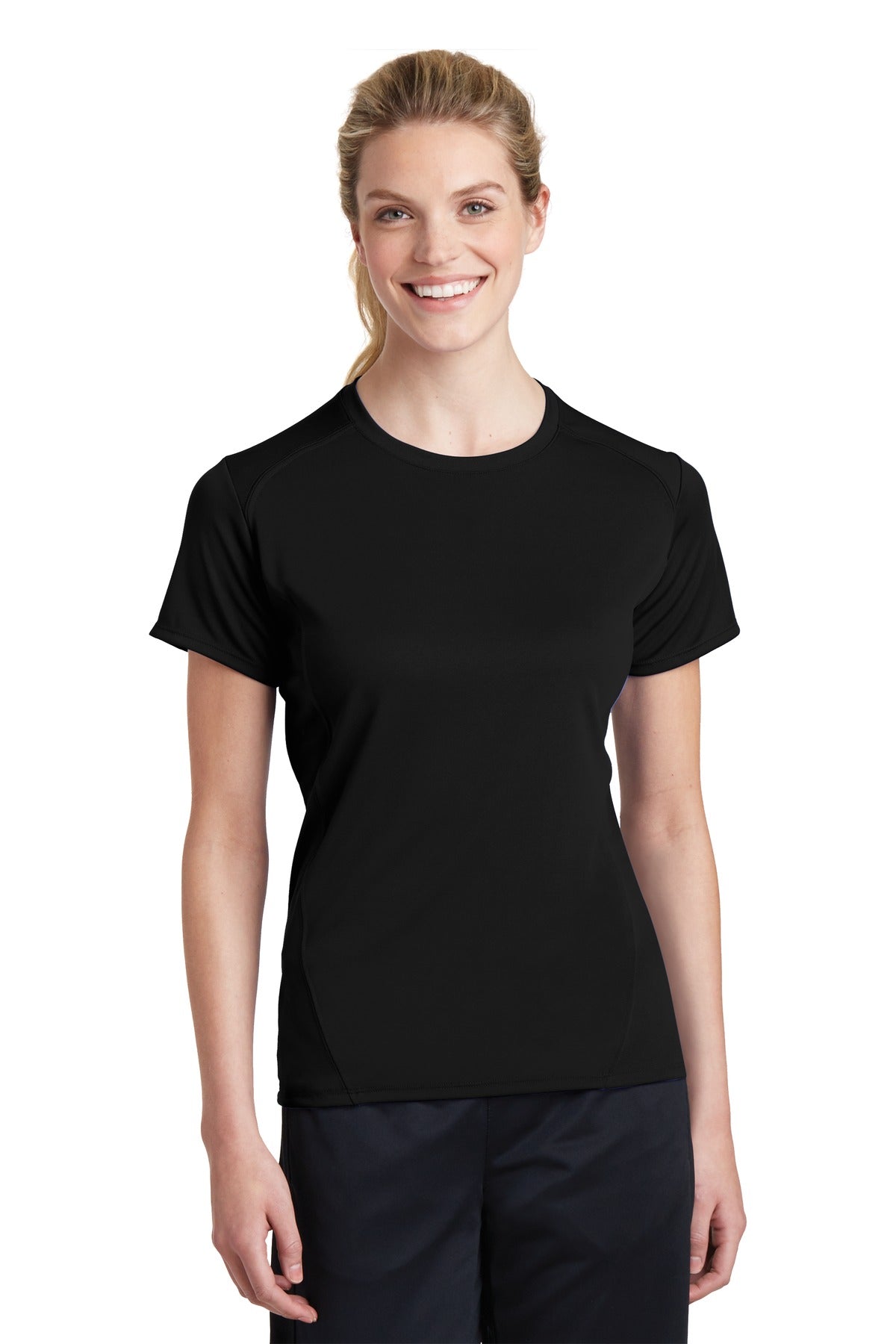 Sport-Tek® Ladies Dry Zone® Raglan Accent T-Shirt