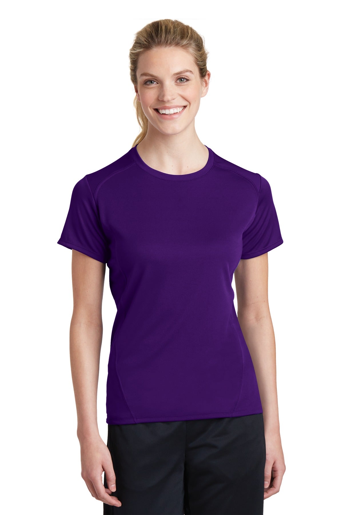 Sport-Tek® Ladies Dry Zone® Raglan Accent T-Shirt