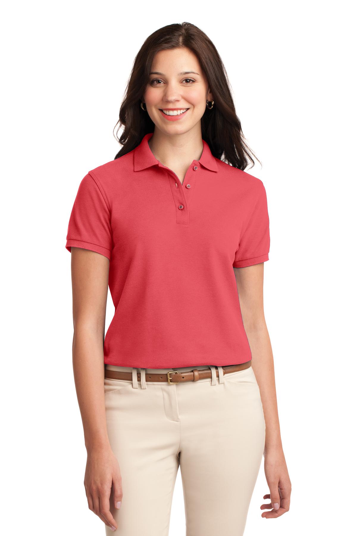 Port Authority® Women's Silk Touch™ Polo