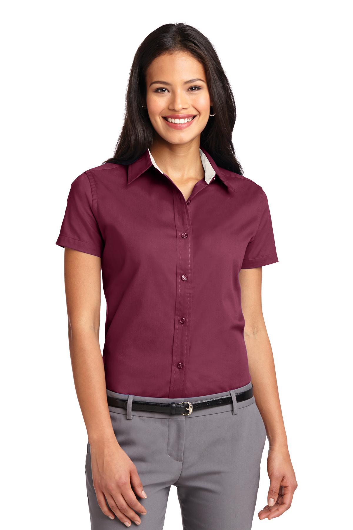 Port Authority® Women's Short Sleeve Easy Care Shirt