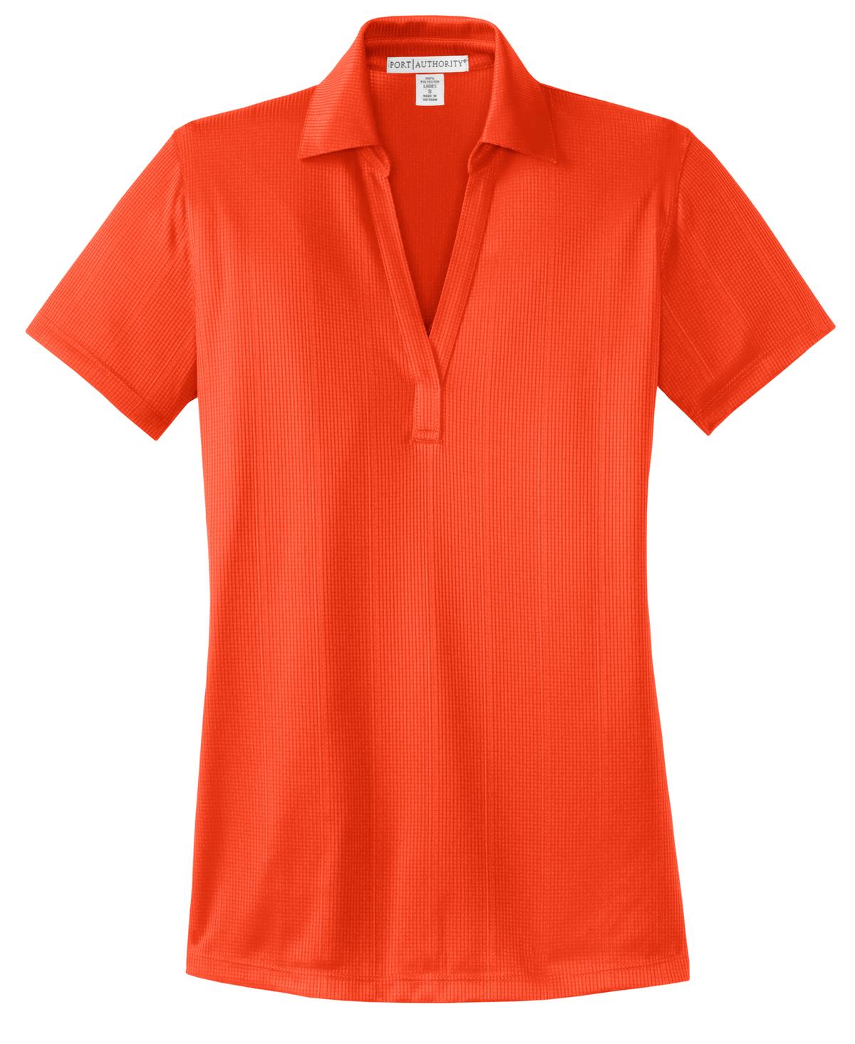 Port Authority® Women's Performance Fine Jacquard Polo.