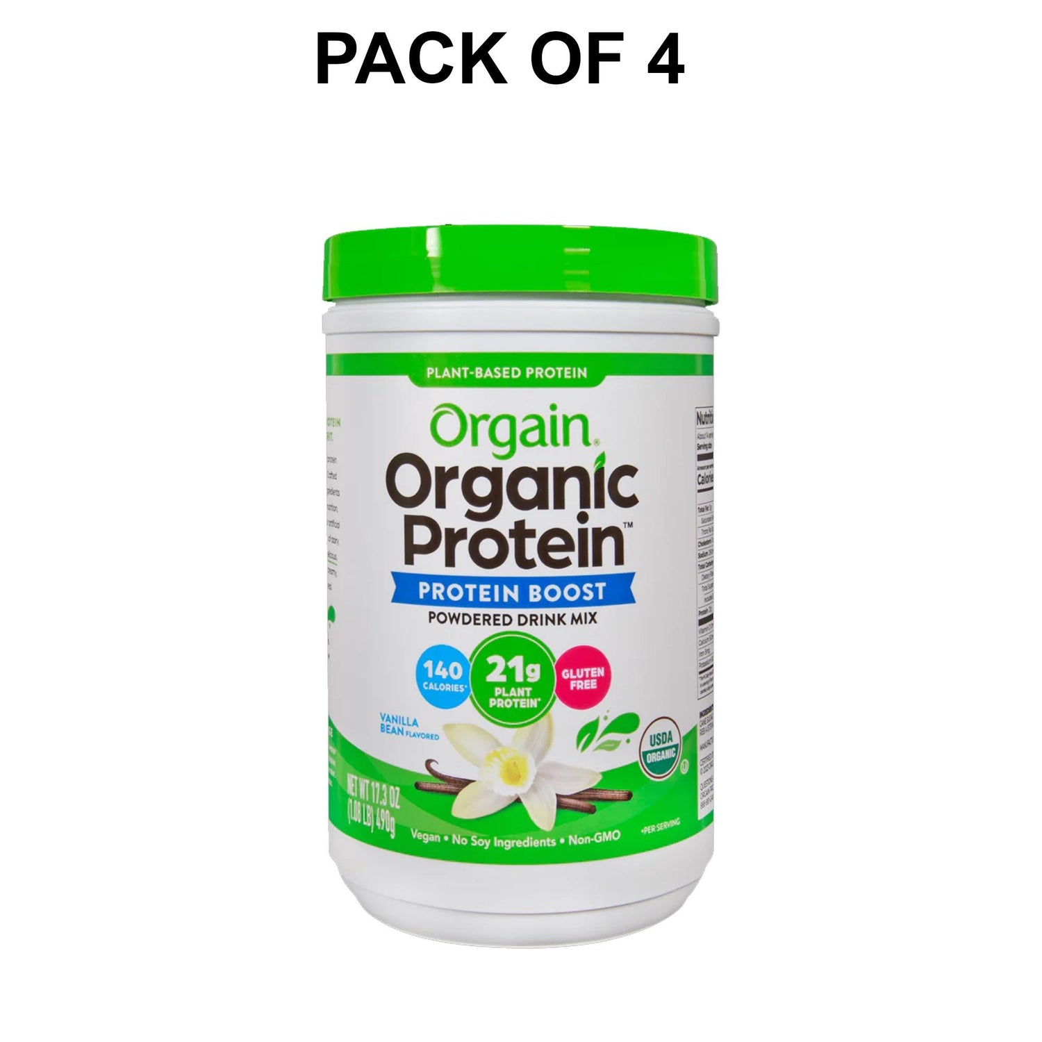 Traders Joe's Orgain® Vanilla Bean Organic Protein Boost Powder