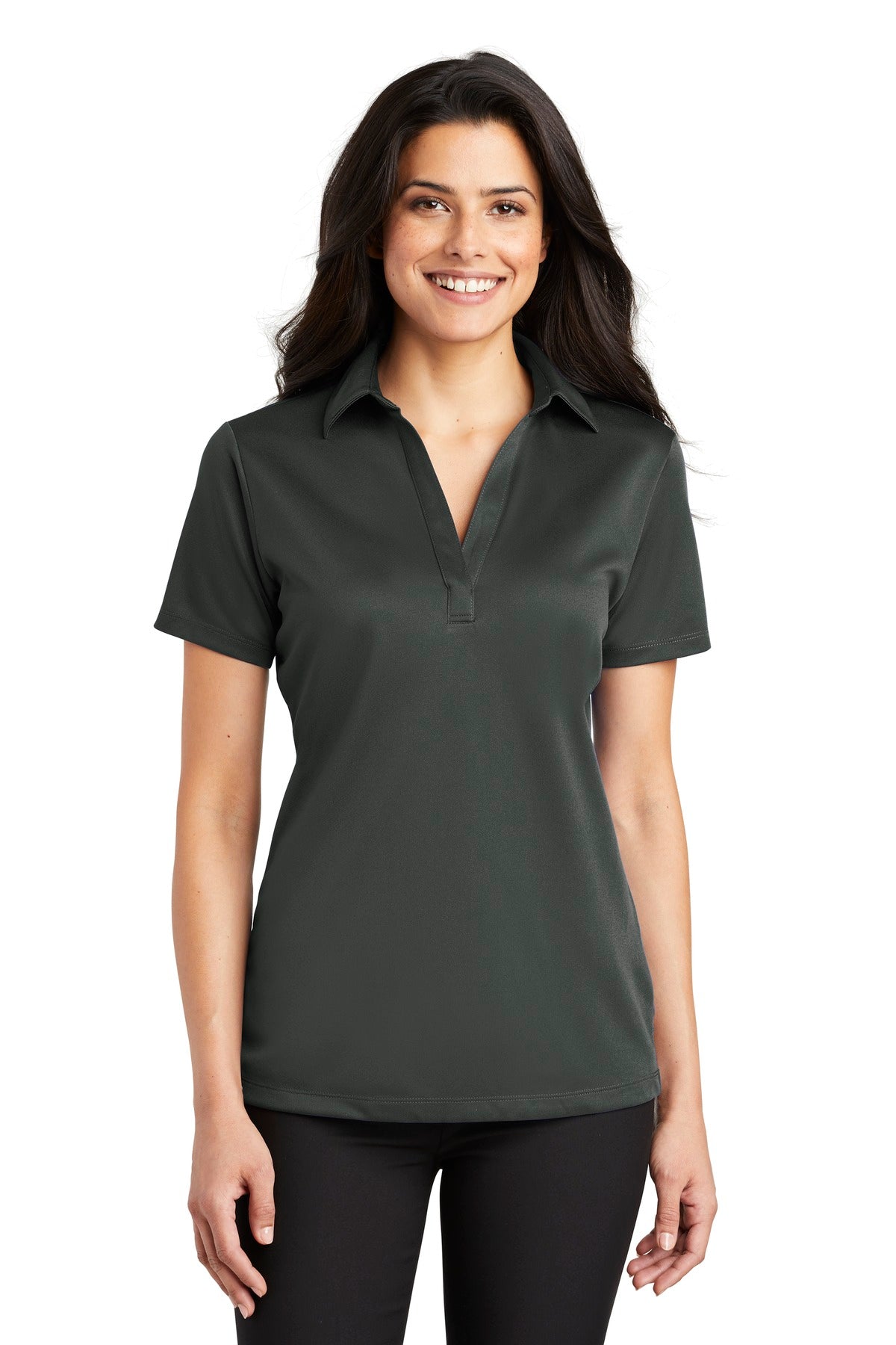 Port Authority® Women's Silk Touch™ Performance Polo.