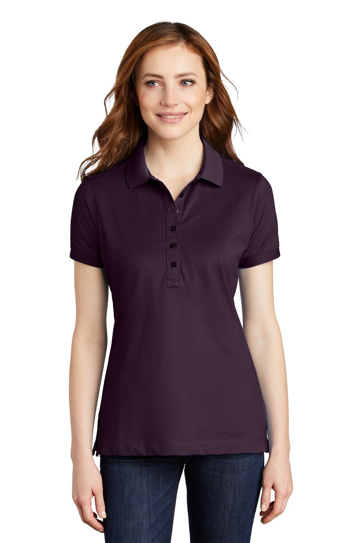 Port Authority® Women's Stretch Pique Polo.