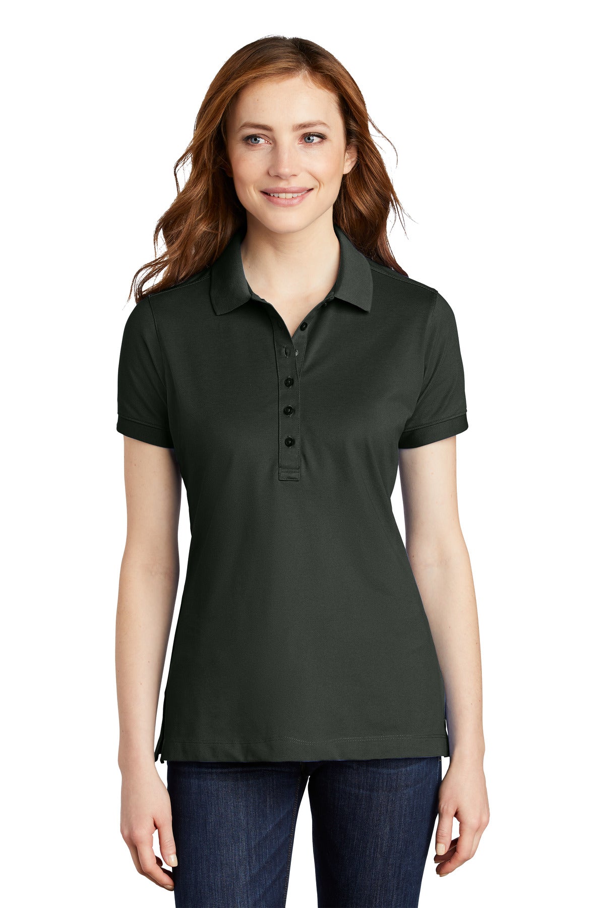 Port Authority® Women's Stretch Pique Polo.