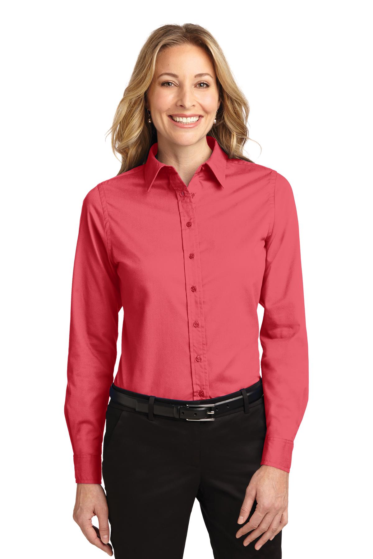 Port Authority® Women's Long Sleeve Easy Care Shirt