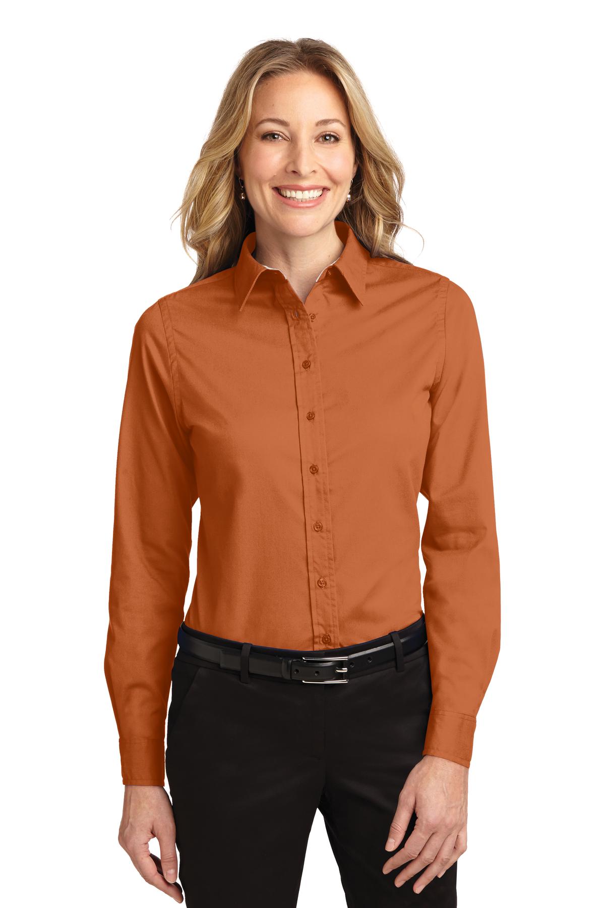 Port Authority® Women's Long Sleeve Easy Care Shirt