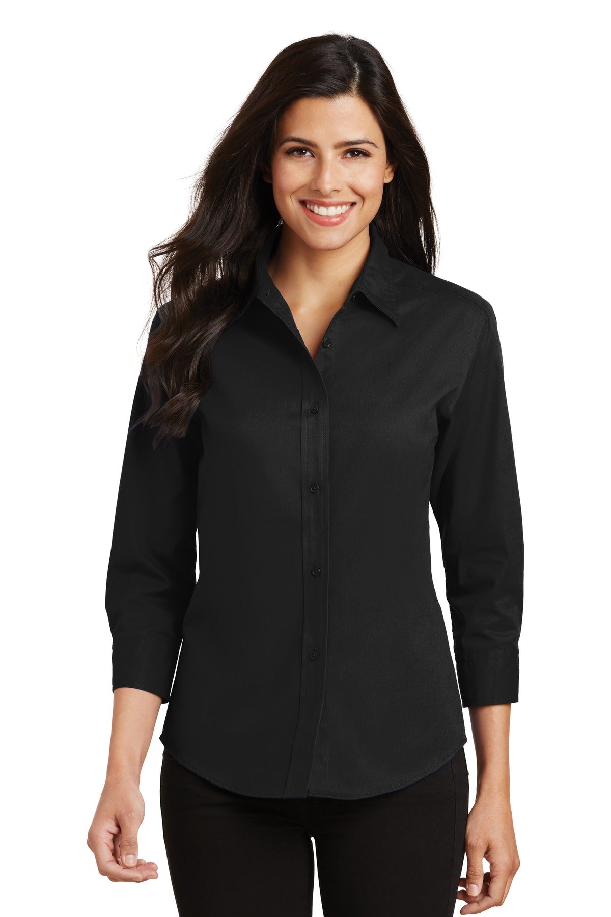 Port Authority® Women's 3/4-Sleeve Easy Care Shirt