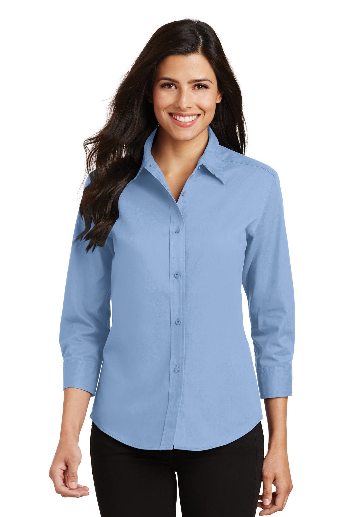Port Authority® Women's 3/4-Sleeve Easy Care Shirt