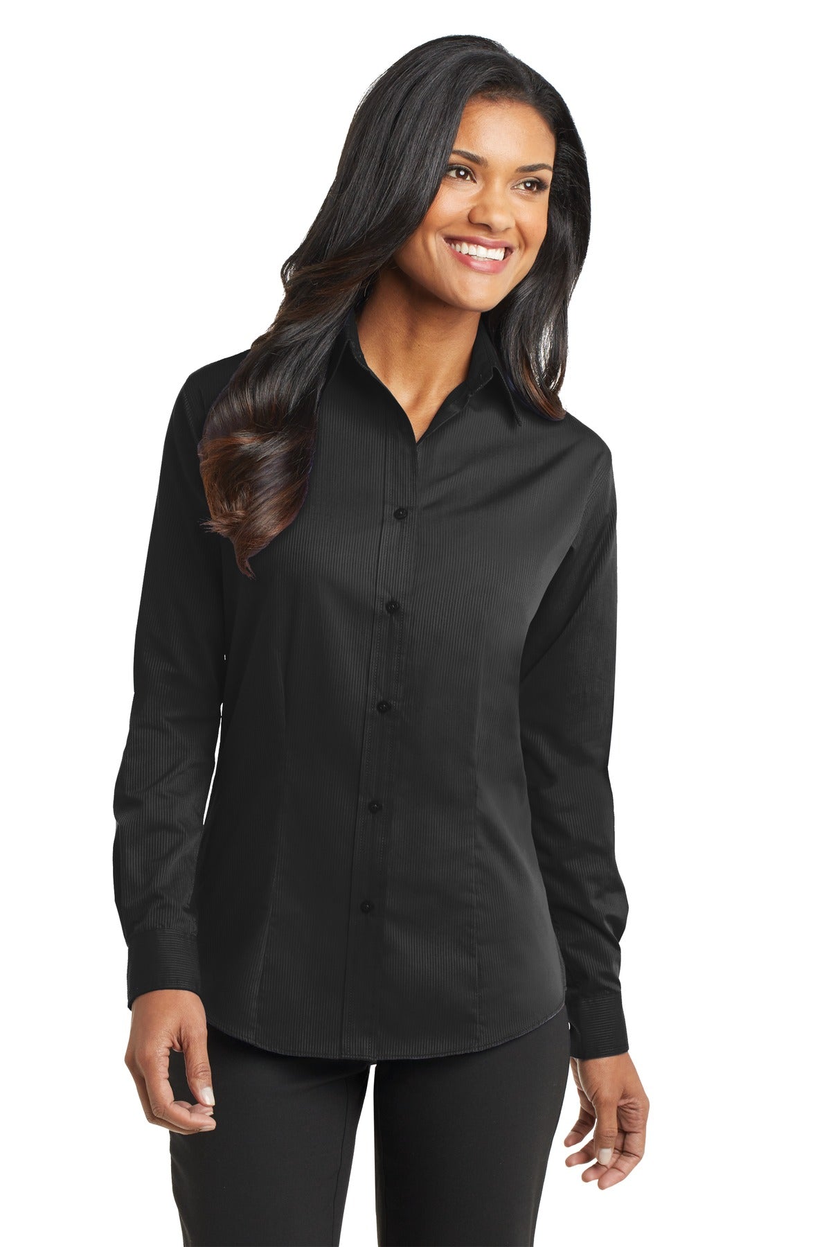 Port Authority® Ladies Tonal Pattern Easy Care Shirt