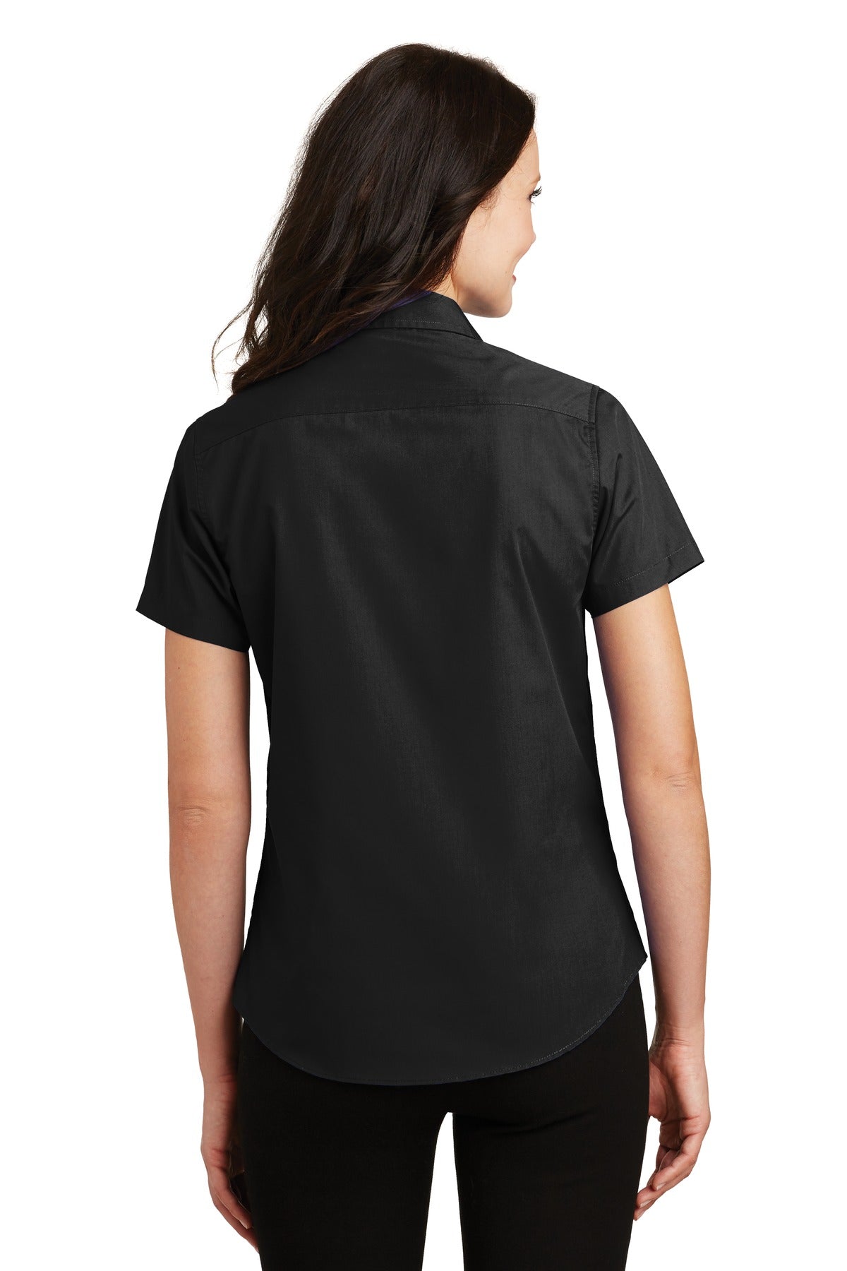 Port Authority® Ladies Short Sleeve Value Poplin Shirt