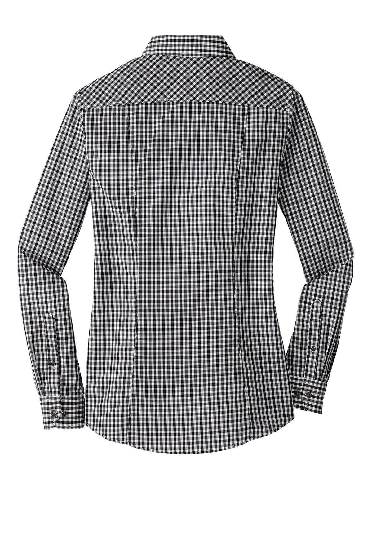 Port Authority® Ladies Long Sleeve Gingham Easy Care Shirt
