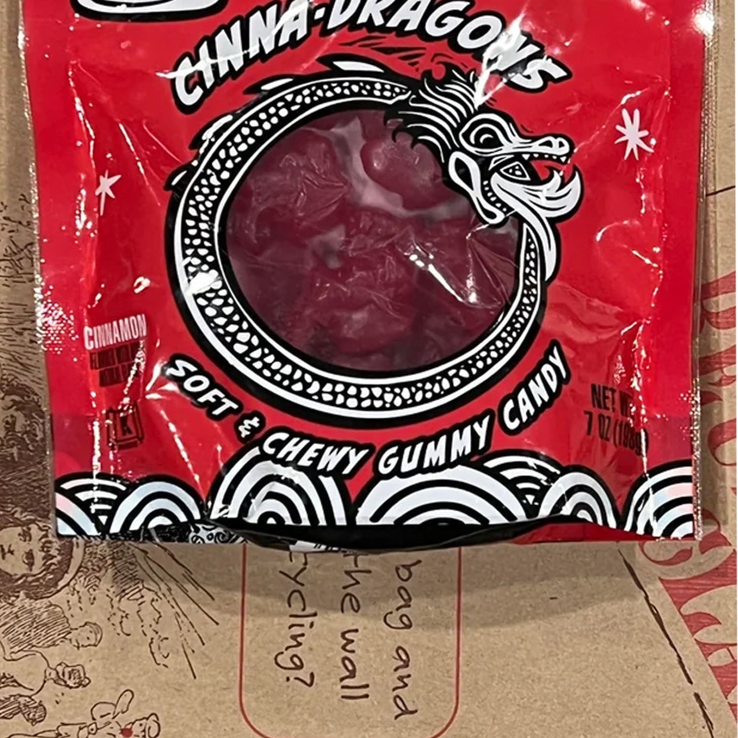 Trader Joe’s Cinna-Dragons Gummy Candy 7 Oz
