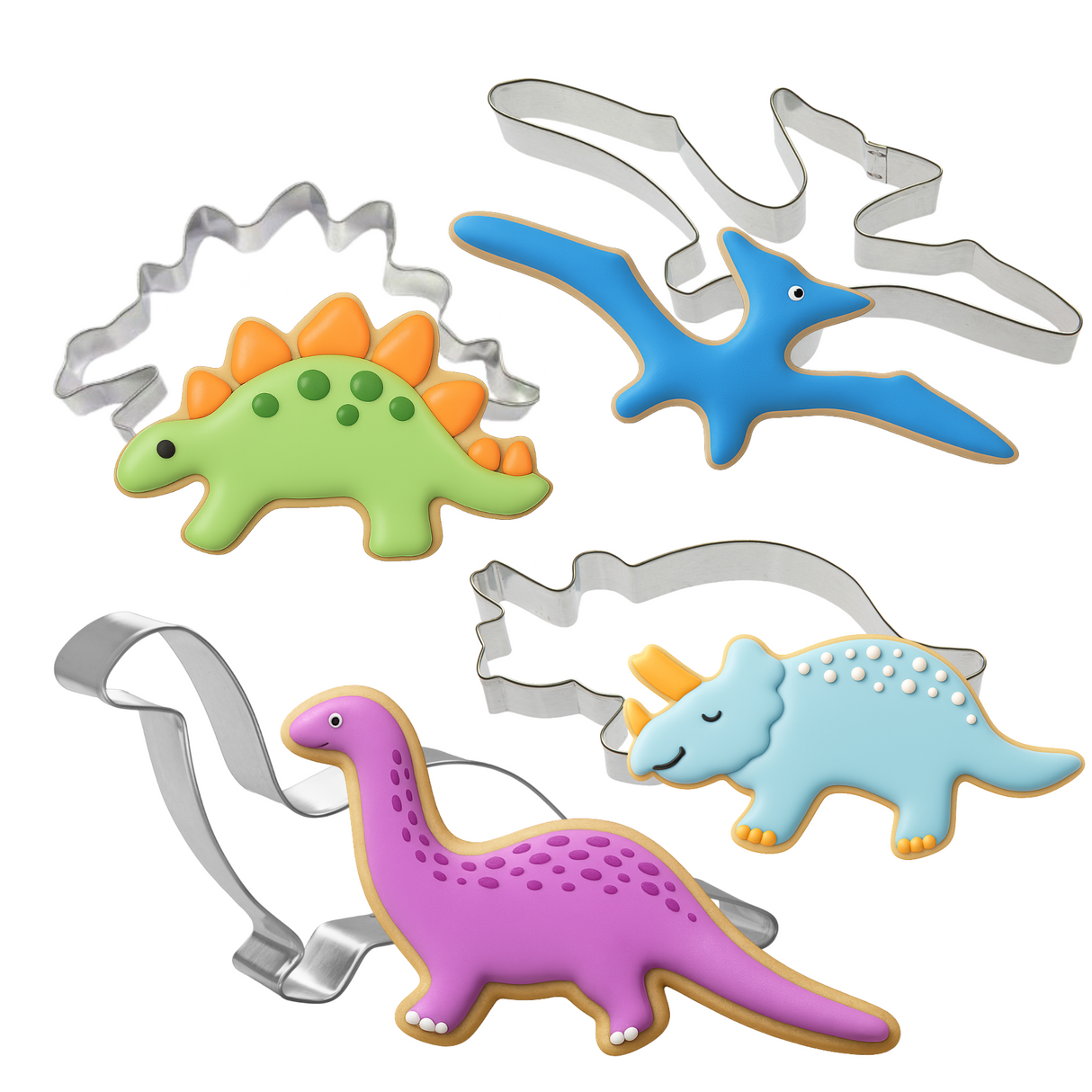 Dinosaur 4 pc Set HS0596