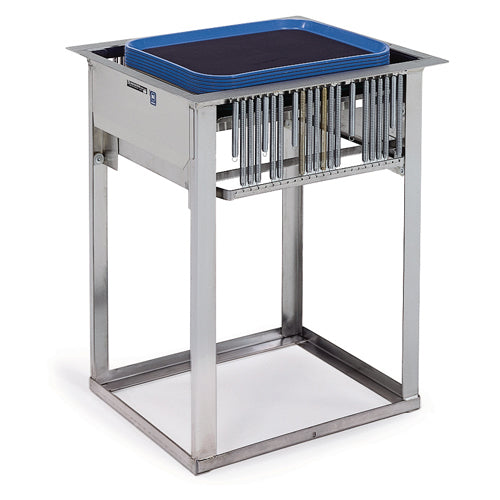 Lakeside 976 Adjust-a-Fit Counter Drop-In Tray Dispenser - 150 Trays