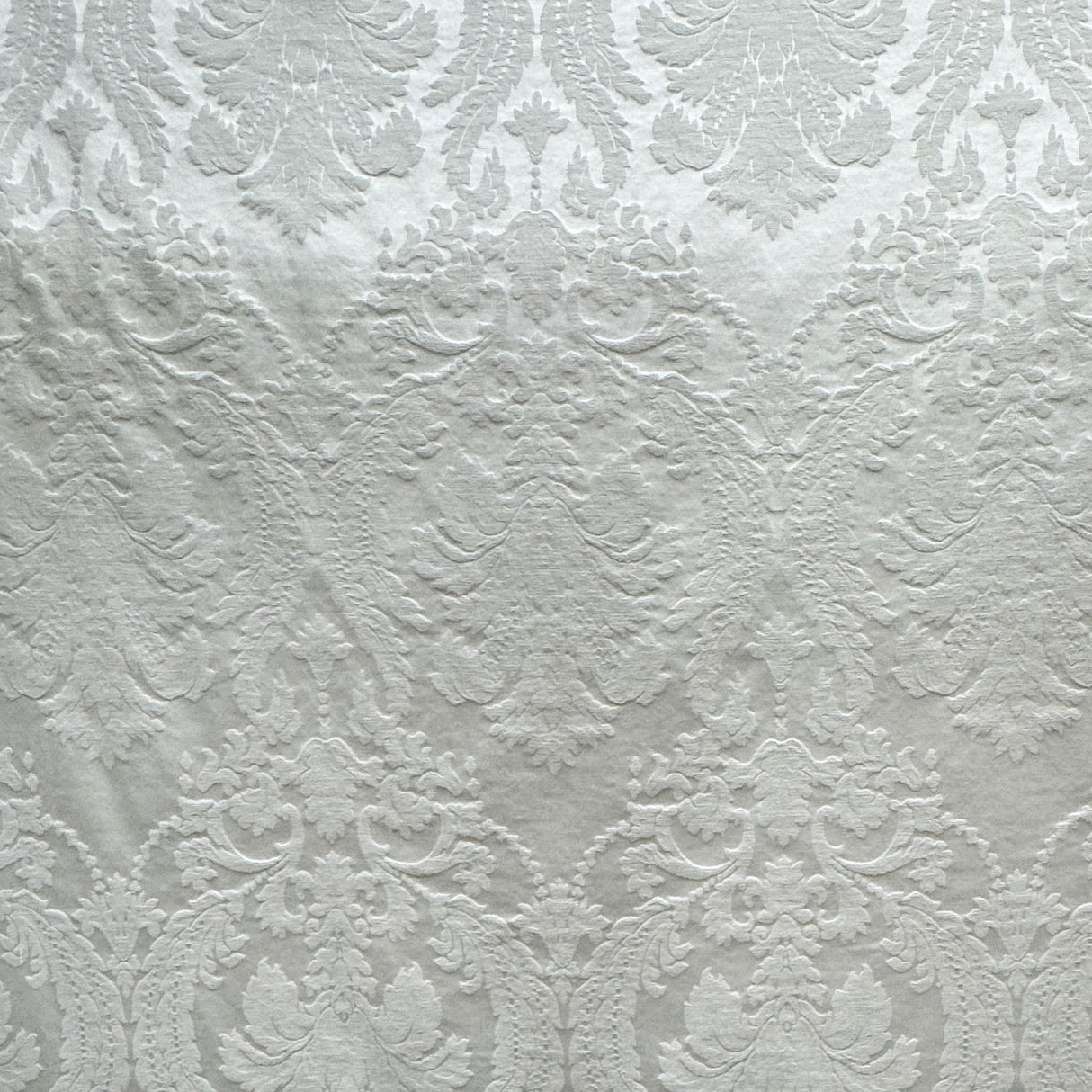 Lafayette Cotton Polyester Fabric - Embossed Damask Pattern, Natural Washed, 64" Width (1 Yard)