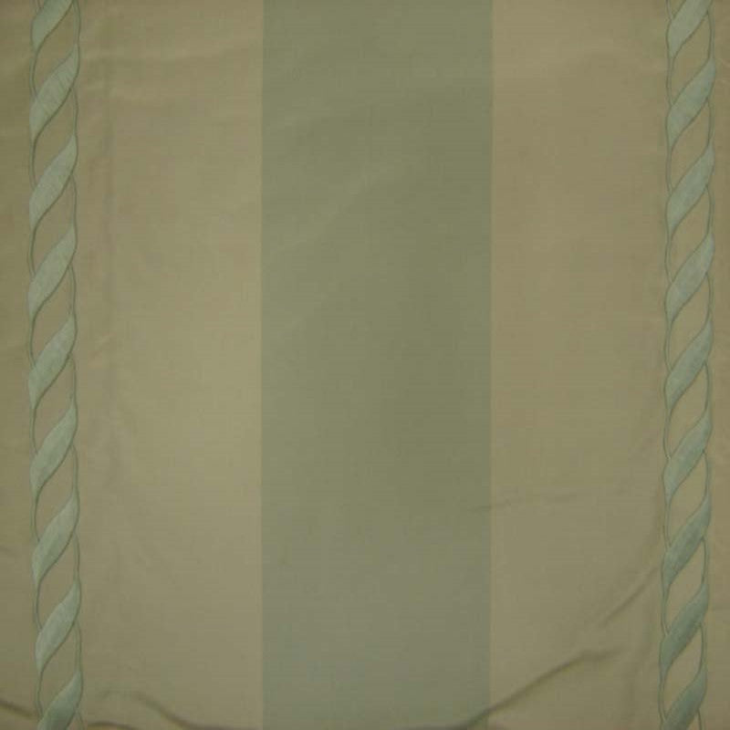 Lauder Silk Fabric - Twist Rope Embroidered Stripe, 54" Width (1 Yard)