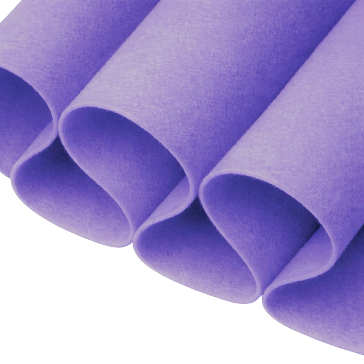 Acrylic Felt Fabric Lavender 1.6mm 72 Inch Wide