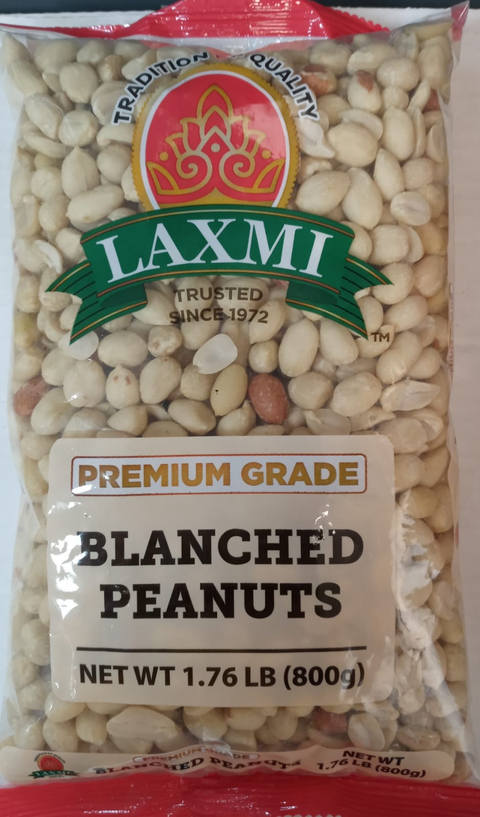 LAXMI BLANCHED PEANUTS (1.76 LB)