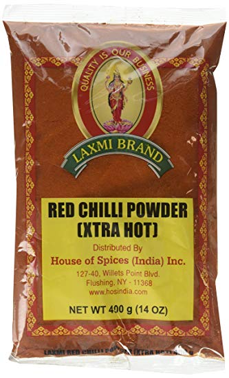 LAXMI RED CHILLI POWDER (14oz)