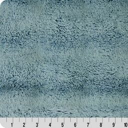 Minky Cuddle Fabric Poseidon Luxe Cuddle Frosted Powderpuff 58/60"