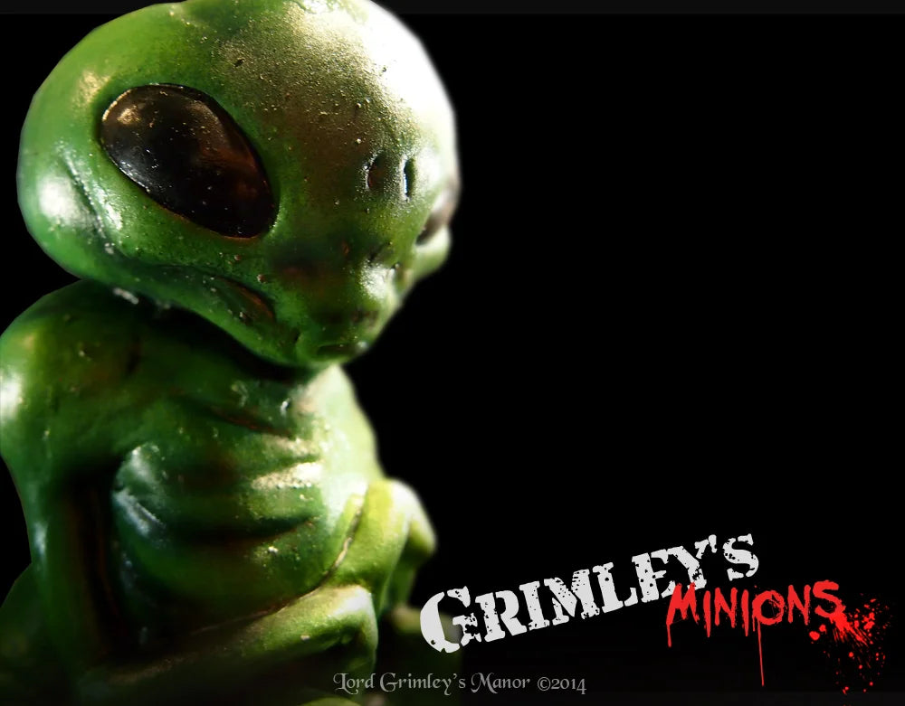 Combo - Green Alien and Cthulhu - Embryo Jar