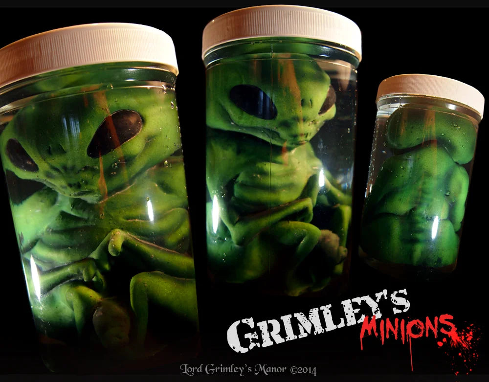 Area 51 Alien Embryo Jar - Green Variant
