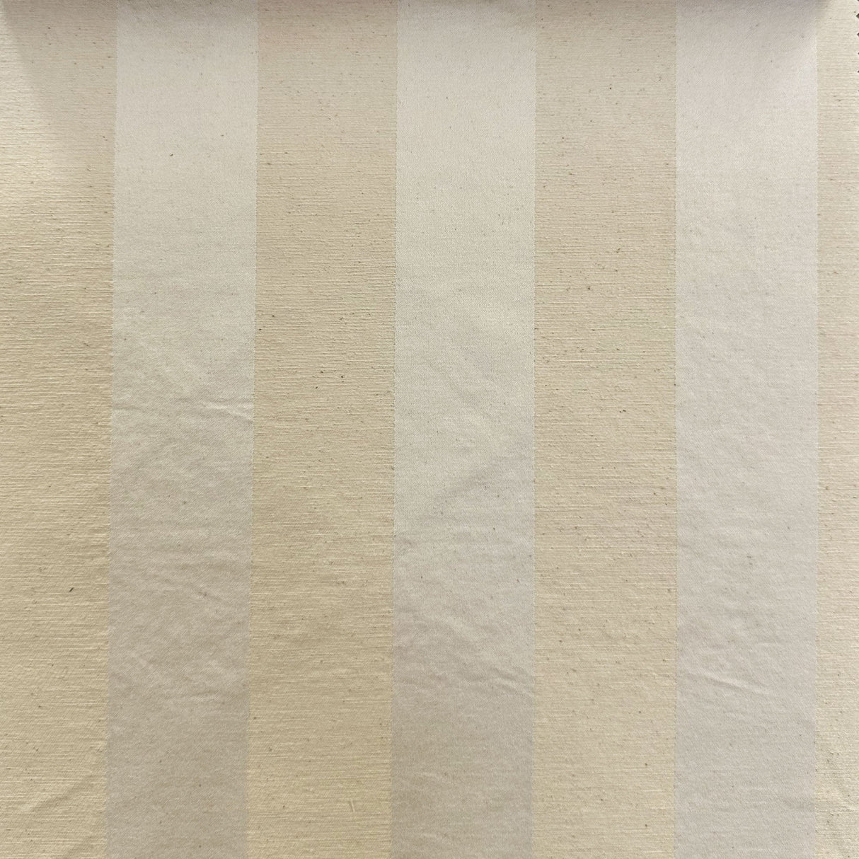 Libby Embossed Striped Jacquard Cotton Polyester Fabric - Natural Washed, 60" Width (1 Yard)