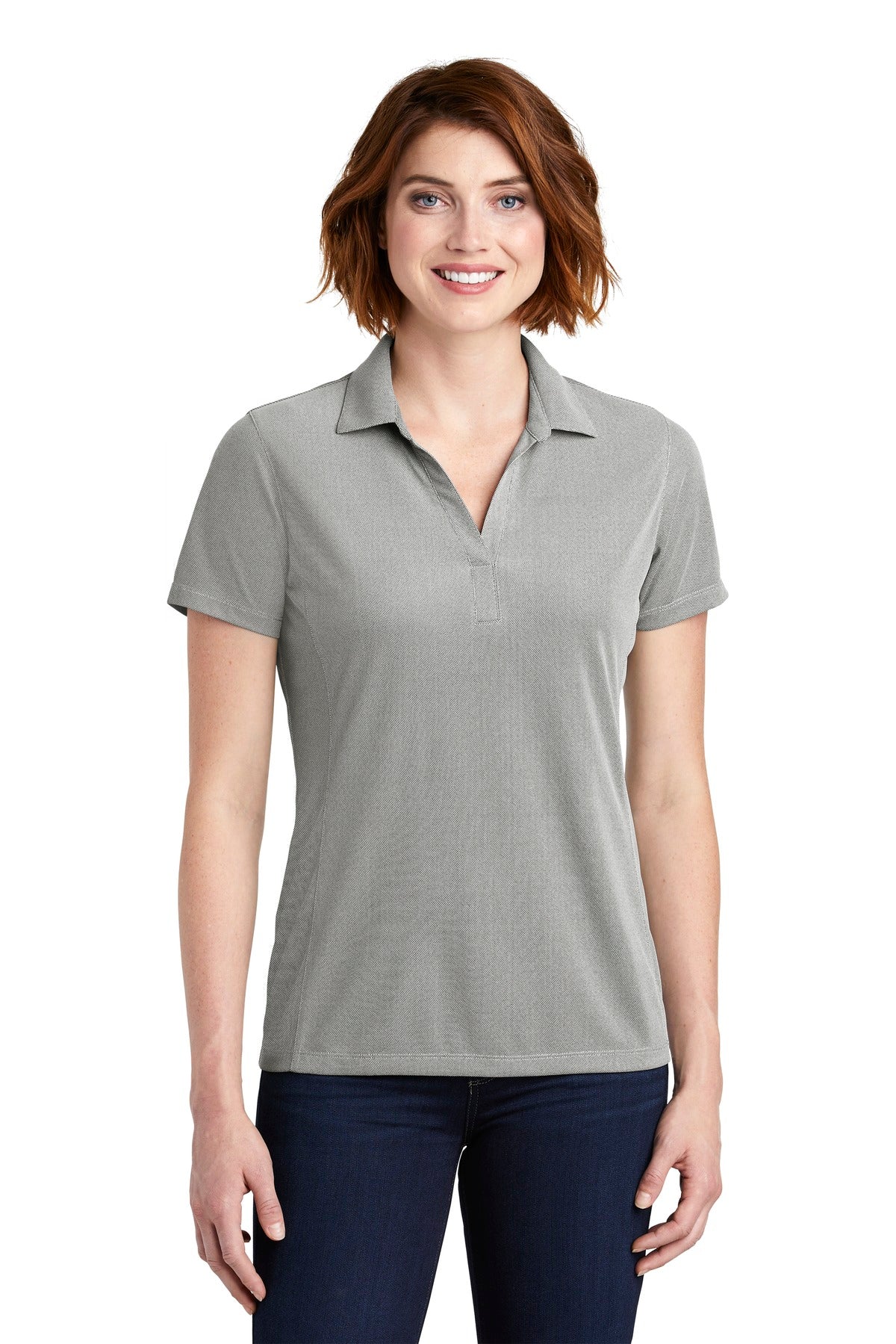Port Authority ® Women's Poly Oxford Pique Polo