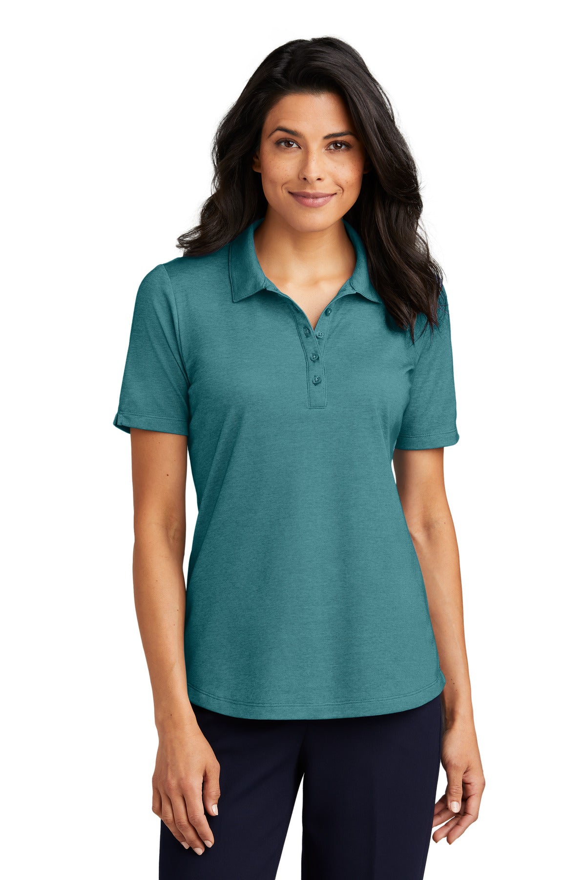 Port Authority® Women's Fine Pique Blend Polo