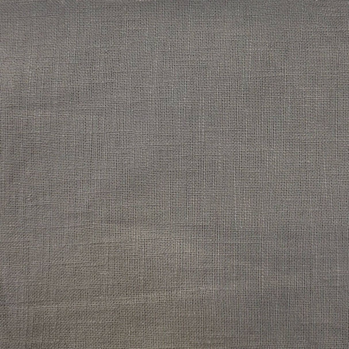 Logan Fabric 100 Percent Linen Fabric - Solid Espresso, 57" Width (1 Yard)