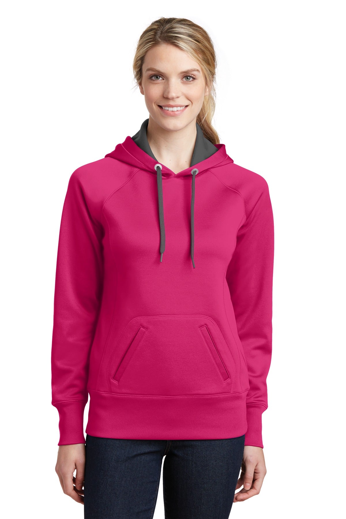Sport-Tek® Ladies Tech Fleece Hooded Sweatshirt