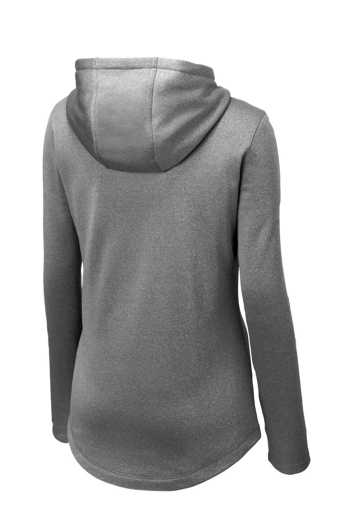 Sport-Tek ® Women's PosiCharge ® Sport-Wick ® Heather Fleece Hooded Pullover