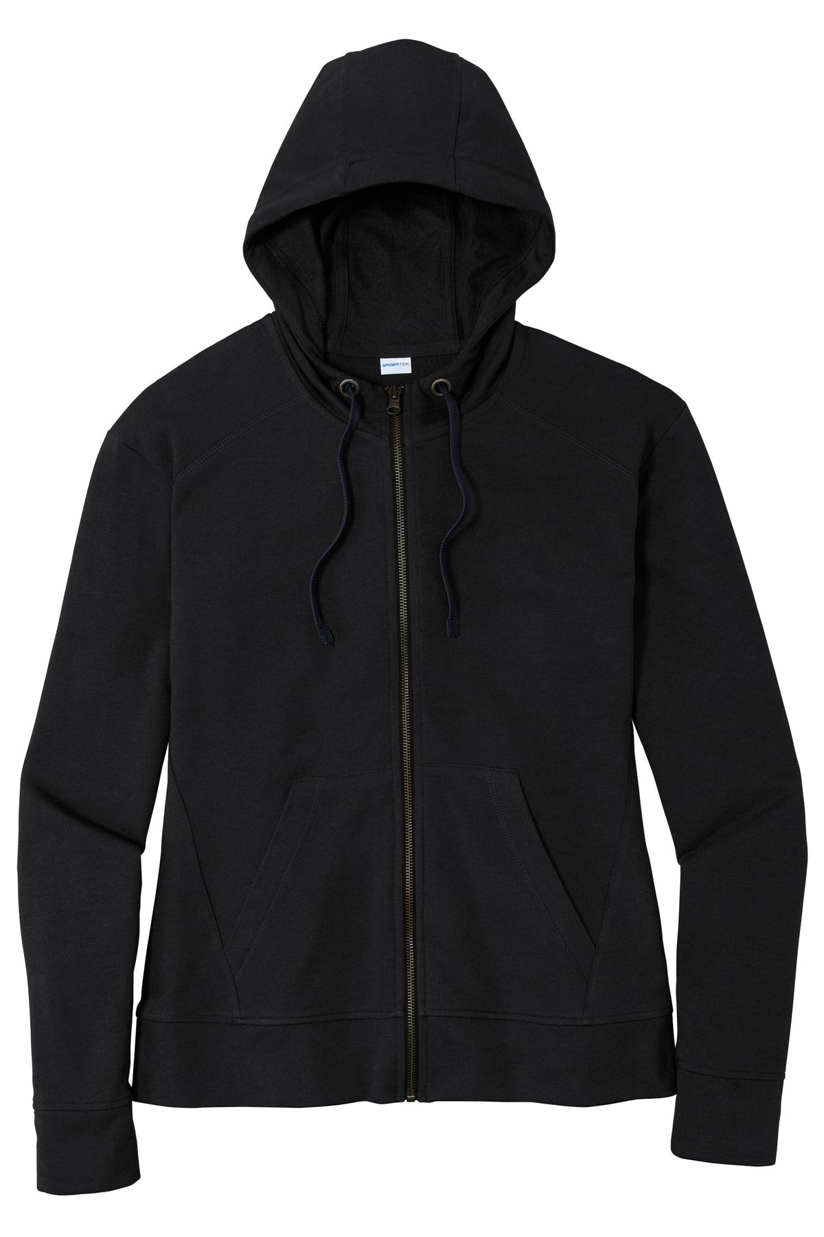 Sport-Tek ® Women's PosiCharge ® Tri-Blend Wicking Fleece Full-Zip Hooded Jacket