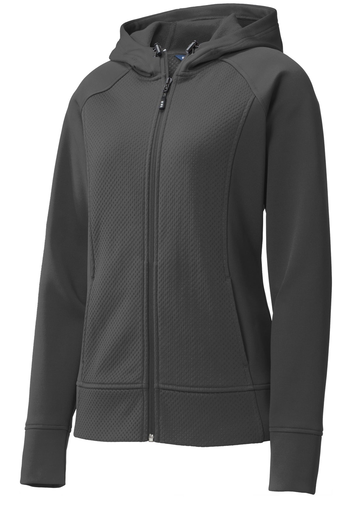 Sport-Tek® Ladies Rival Tech Fleece Full-Zip Hooded Jacket