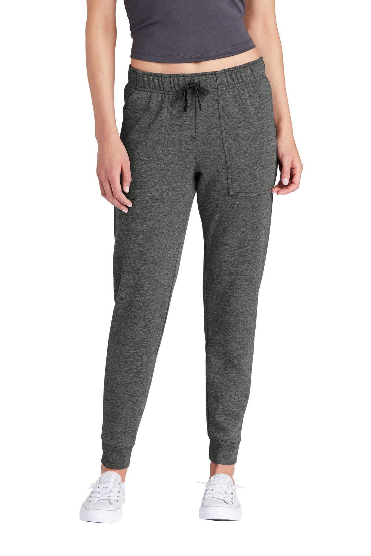 Sport-Tek ® Women's PosiCharge ® Tri-Blend Wicking Fleece Jogger