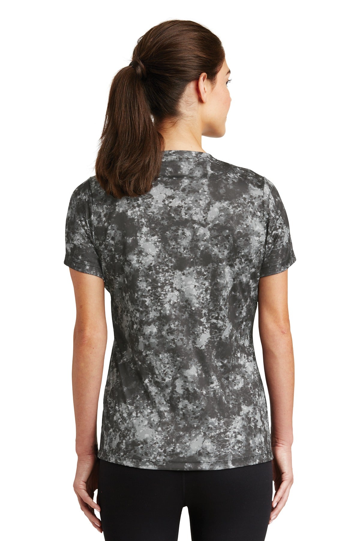 Sport-Tek® Ladies Mineral Freeze Scoop Neck Tee