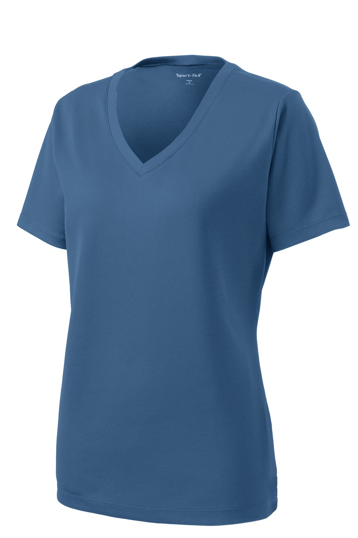 Sport-Tek® Women's PosiCharge RacerMesh V-Neck Short Sleeve Tee