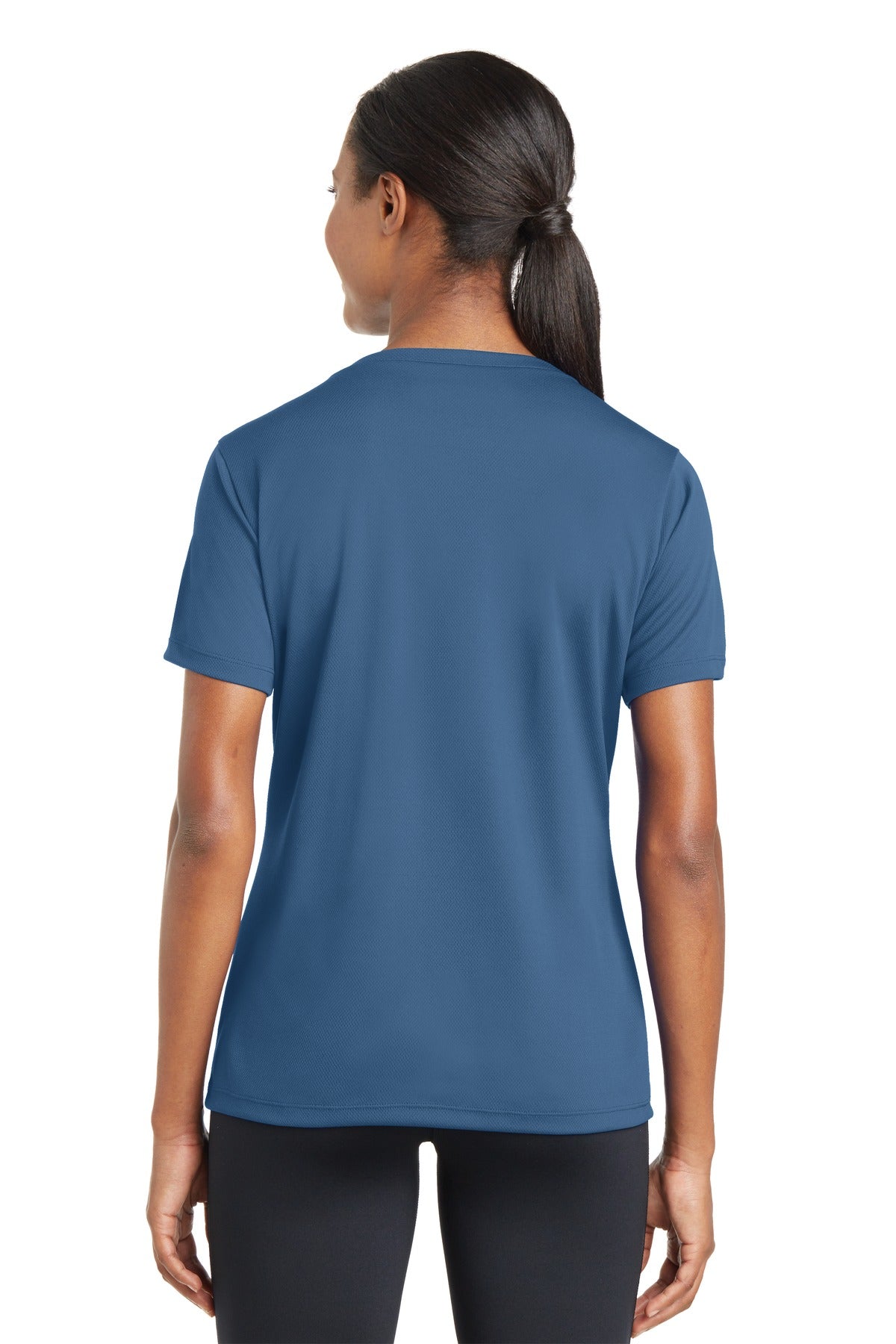 Sport-Tek® Women's PosiCharge RacerMesh V-Neck Short Sleeve Tee