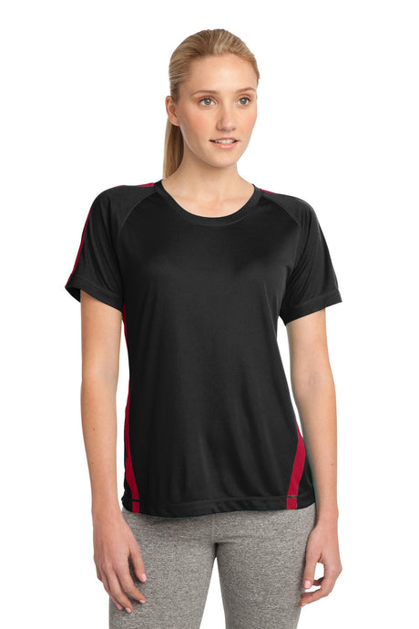 Sport-Tek® Ladies Colorblock PosiCharge® Competitor™ Tee