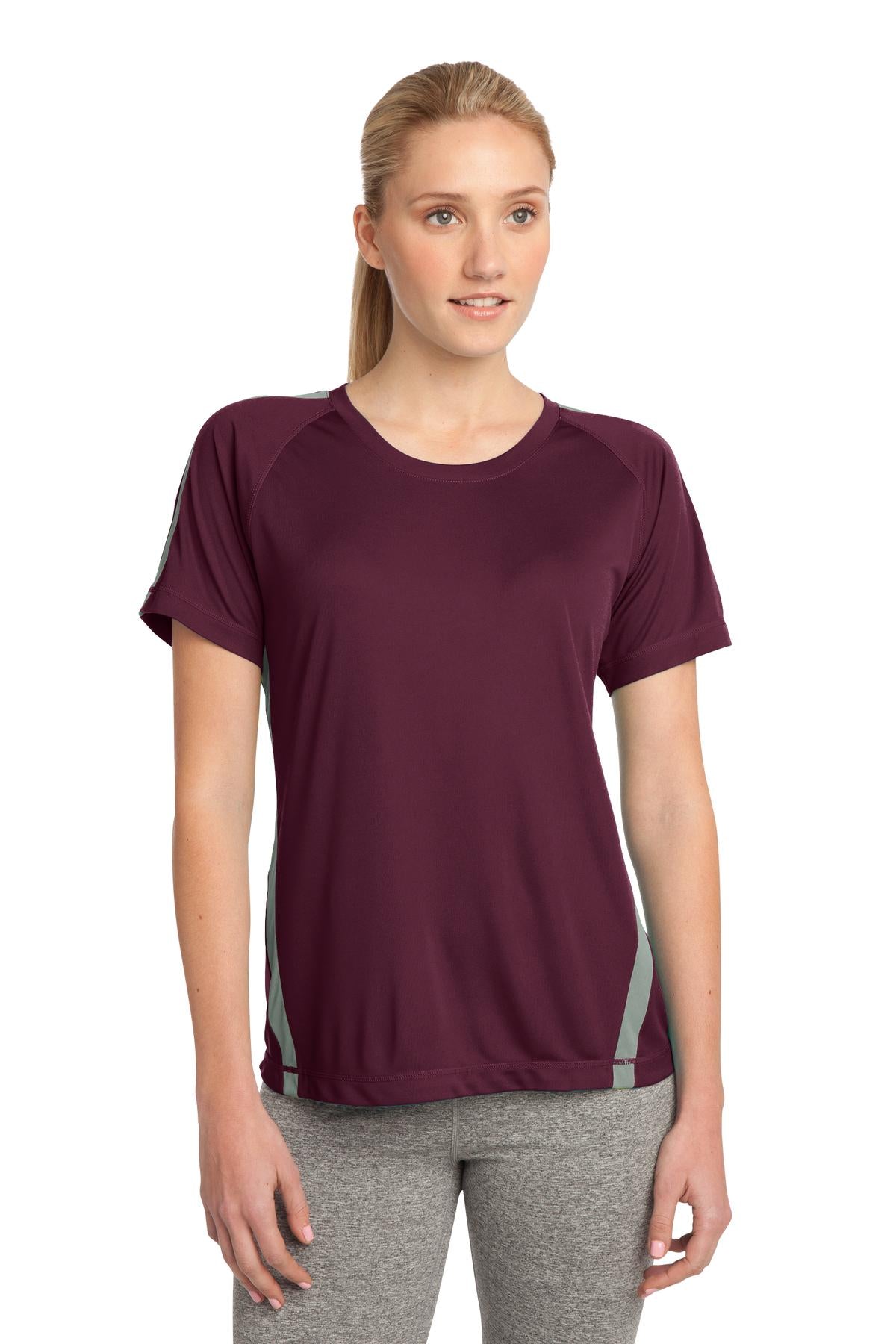 Sport-Tek® Ladies Colorblock PosiCharge® Competitor™ Tee