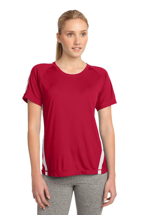 Sport-Tek® Ladies Colorblock PosiCharge® Competitor™ Tee