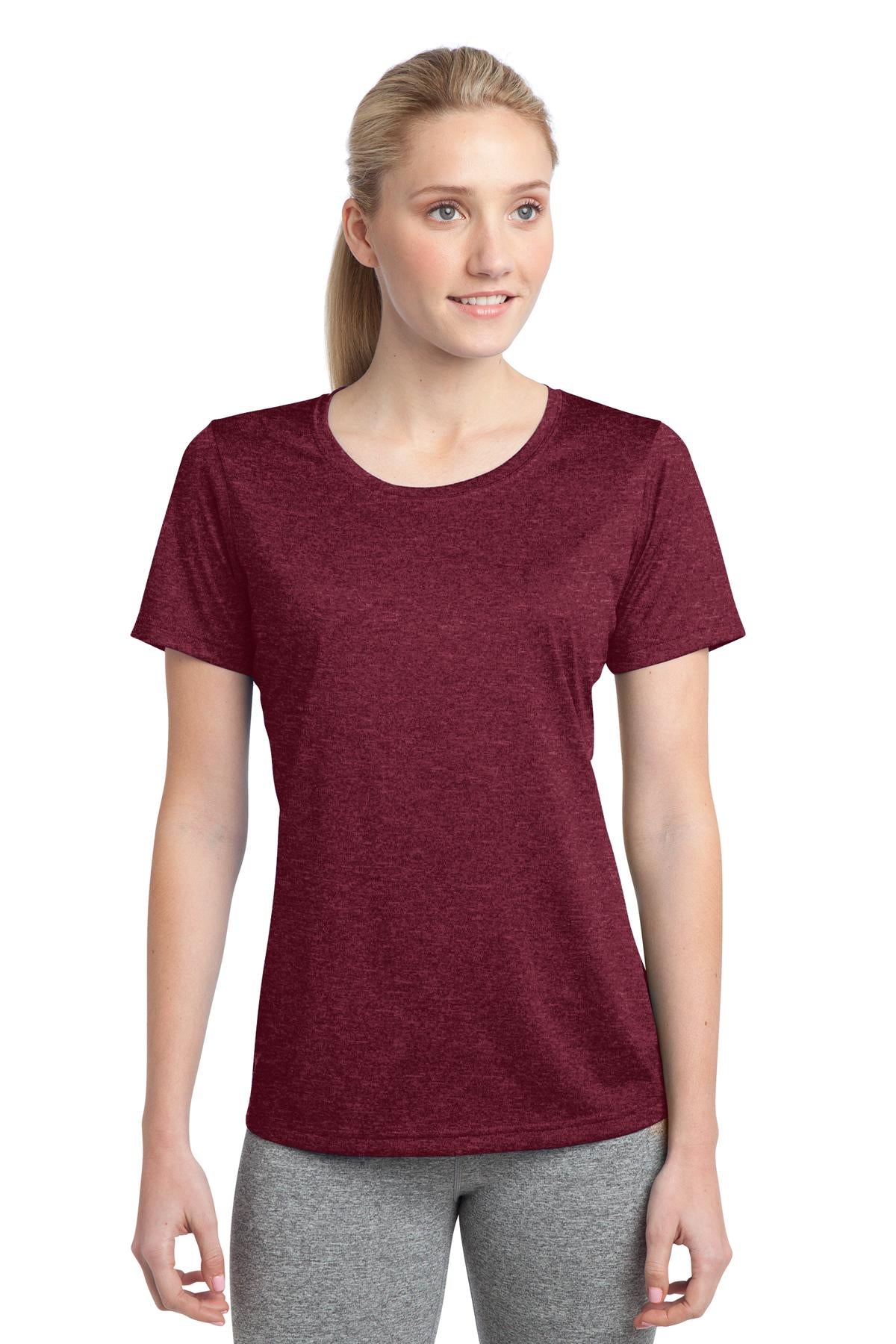 Women's Heather Contender Scoop Neck Short Sleeve Tee
