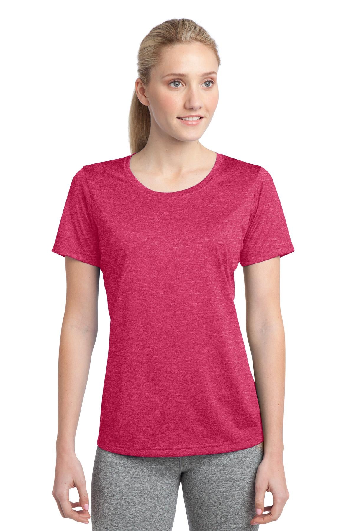 Women's Heather Contender Scoop Neck Short Sleeve Tee