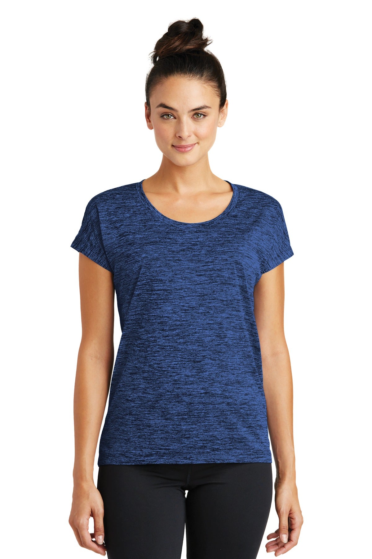 Women's Short Sleeve PosiCharge Electric Heather Sporty Tee