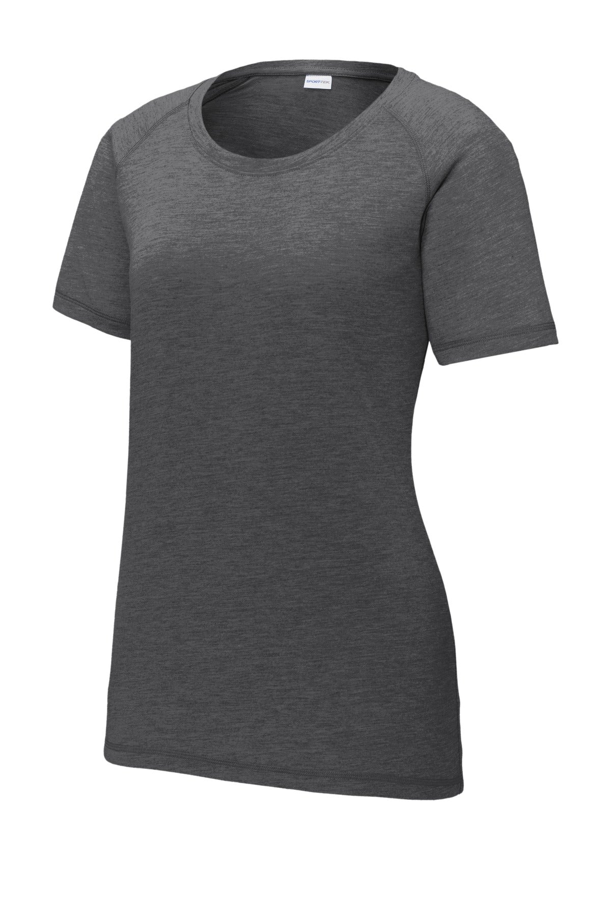 Sport-Tek ® Women's PosiCharge ® Tri-Blend Wicking Scoop Neck Raglan Tee